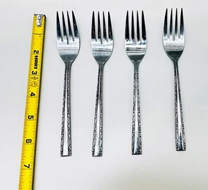 VINTAGE LOT OF 4 JAPAN 🇯🇵 SUPREME CUTLERY STAINLESS STEEL FORKS - Bild 1 von 5