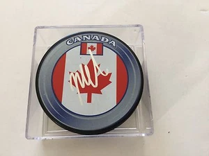Mike Cammalleri Signed Team Canada Hockey Puck Autographed a - Picture 1 of 1
