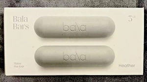 INSANE DEAL Bala Bars HEATHER 2 X 3 lb ( Each) Hand Weights NEW - Picture 1 of 16