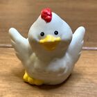 Vintage Fisher Price Little People Chicken - Animal Sounds Farm Set From 1999