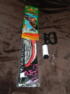 Cometa Spectra Star Power Rangers Wind Racer 1994 con mango y línea voladora nueva Foto 1 de 3