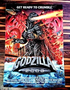 Godzilla 2000 Movie poster Original D/S  27x40 - Picture 1 of 1