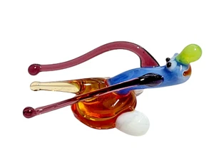 Mundgeblasene Glaskunst Figur Tier Schnecke # 6592  - Bild 1 von 4