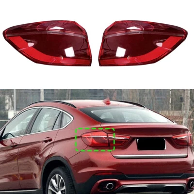 L+R Outer Side Rear Tail Light Lens Housing For BMW X6 F16 X6M F86 2015-2019 - Image 1 of 4