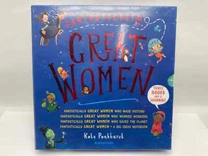 NEW Fantastically Great Women By Kate Pankhurst 3 Book Hardback Box Set Sealed C - Picture 1 of 13