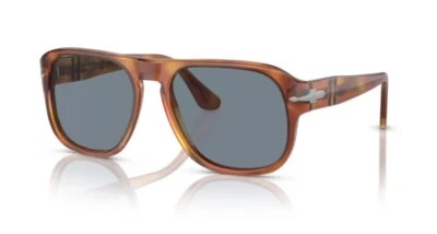 Óculos de sol unissex Persol 0PO3310S Jean 96/56 Terra di siena/azul claro - Imagem 1 de 4