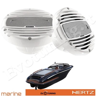 Hertz HMX 6.5 TW Coppia Casse Altoparlanti Marini Barca 165 mm 4 Ohm 150W Bianco - Immagine 1 di 4