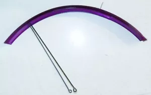 PURPLE CRUISER 26" BICYCLE FRONT FENDER BIKE PARTS 450 - Picture 1 of 3