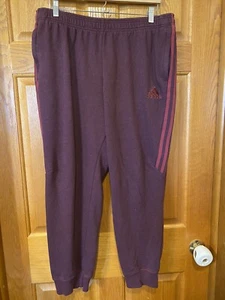 Pantalones deportivos de entrenamiento polar BZ16 Adidas de 3 bandas XL - Imagen 1 de 4