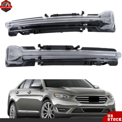 Front Bumper Parking Lights Assembly For 2013-2019 Ford Taurus Left&Right Side - Изображение 1 из 4