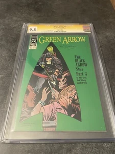 Green Arrow Black Arrow Saga Teil 3 9/90 #37 CGC 9.8 signiert von Ed Hannigan - Bild 1 von 6