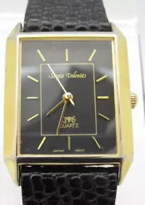 Women Sergio Valente Quartz WR Analog Dial Tank Watch (G932) "New Battery" - Picture 1 of 9