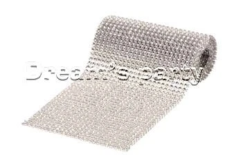 1 MT FASCIA ARGENTO ALTEZZA 11,7CM - Immagine 1 di 2