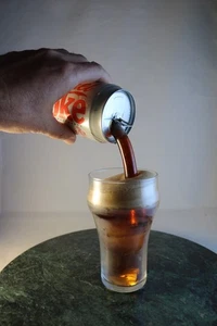 Vintage Diet Coke Frozen Moments Pop Art Sculpture YM2 Real Coke Can Made in USA - Picture 1 of 7