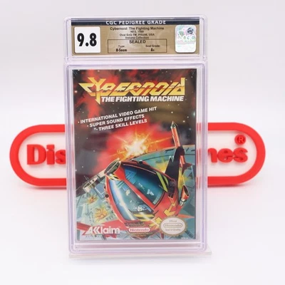 NES Nintendo CYBERNOID: THE FIGHTING MACHINE -CGC PEDIGREE GRADED 9.8 A+ Sealed! - Image 1 of 4