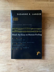 Mind: An Essay on Human Feeling [Abridged Edition] by Susanne K. Langer - Picture 1 of 5