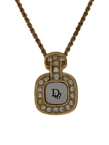 Collana Christian Dior Top donna strass GLD