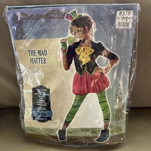 THE MAD HATTER Alice Wonderland Halloween Costume Jr Medium (7-9) - Picture 1 of 7