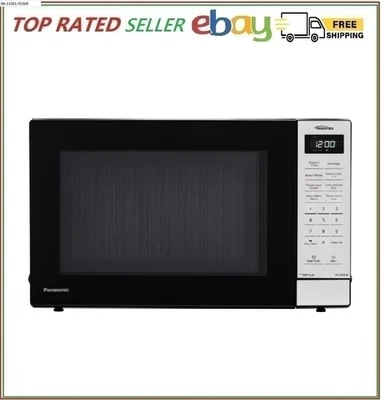 Panasonic 1.2 cu.ft. Countertop Microwave Oven, 1250-Watt NN-SN68QB - Image 1 of 4