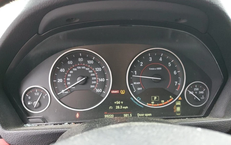 Cuadro medidor velocímetro 335i OE 2012-2015 99 k millas BMW Foto 1 de 4