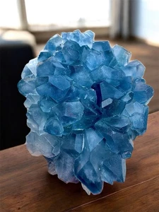 850 CTS Beautiful Combination Sky Blue Celestine Specimen From Afghanistan - Picture 1 of 7