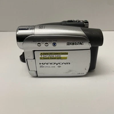 SONY DCR-HC36 Mini DV Camcorder - Cracked Screen - Parts Or Repair - As Is - - Image 1 of 4