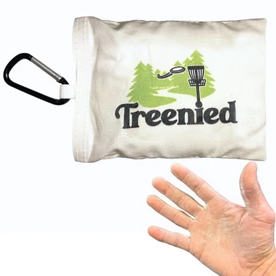 Chalk Bag with Clip (White) - Quick Drying, Super Absorbent - Excellent Disc ... - Image 1 of 4