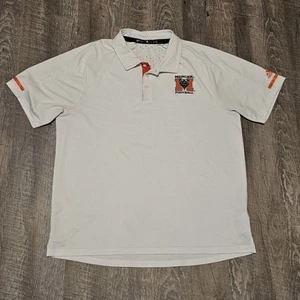Camisa polo de golf Mercer Football para hombre Adidas manga corta blanca talla XL polietileno - Imagen 1 de 12