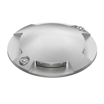 LED Bodenleuchte, Wegmarkierung BUNDA für außen, IP67, 4-flammig, rund, 70mm - Bild 1 von 4