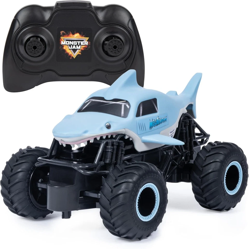 Monster Jam 6047110 Official Megalodon RC Truck 124 Scale 2.4 GHz for Ages