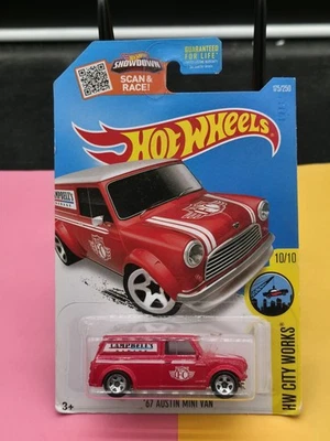 HOT WHEELS 2016 HW CITY WORKS '67 AUSTIN MINI VAN  - Image 1 of 2