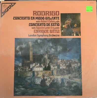 RODRIGO-CONCIERTO EN MODO GALANTE-COHEN-ORIGINAL ANGEL DS-37877 STEREO VINYL Foto 1 de 2