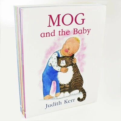 Mog The Cat 8 Books Children Collection Paperback Gift Pack Set By Judith Kerr - Image 1 of 2