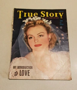 True Story June 15, 1941 My Introduction to Love Ann Adams Magazine - Picture 1 of 9