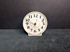 Vintage Retro Westclox Alarm Clock Made in USA Wind Up Glow in the Dark Hands