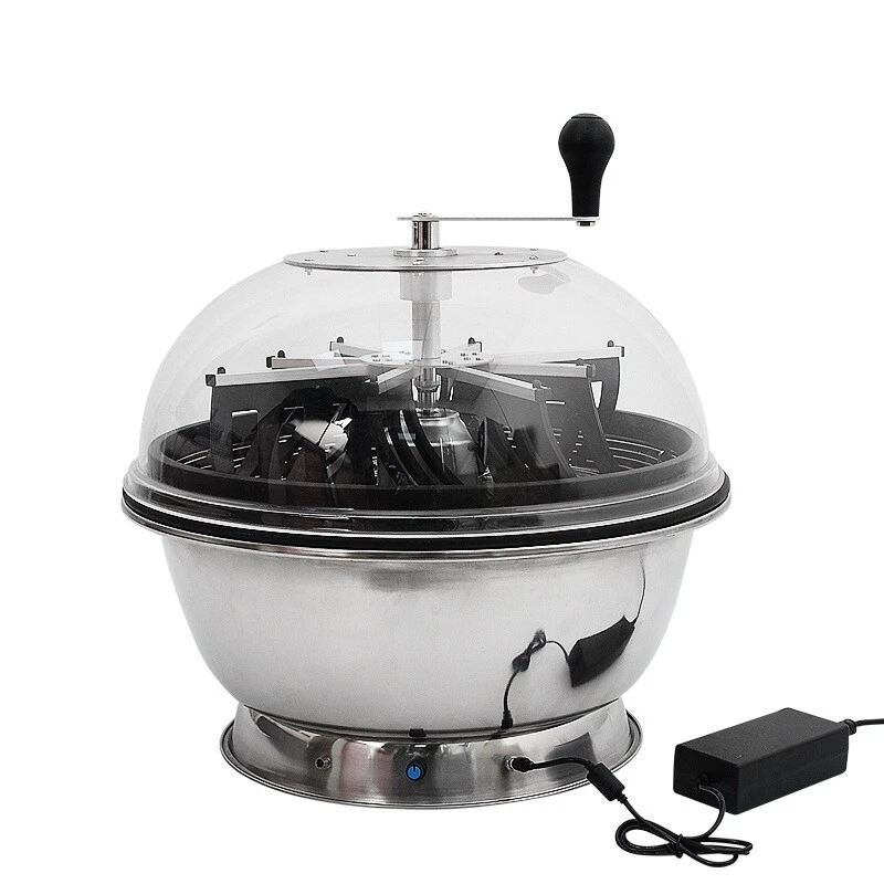 Recortador de hojas eléctrico de 19" de acero inoxidable retorcido giro profesional brote flor cuenco recortador Foto 1 de 1