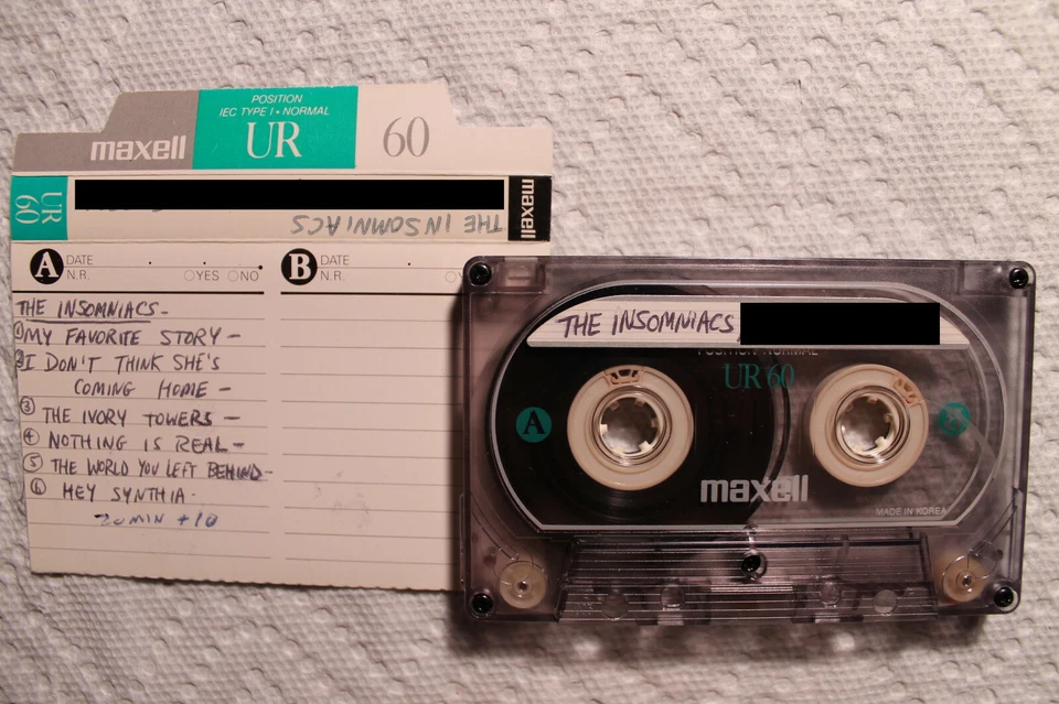 Insomniacs – S/T US private demo cassette psych garage TESTED - Image 1 of 1