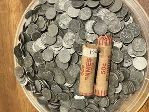 2 rollos de 100 centavos de 1943 sin óxido viene con 🎁GWP compra más + ahorra ¡¡LEER!!! - Imagen 1 de 10