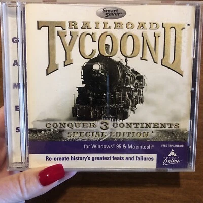 Railroad Tycoon II 2 Conquer 3 Continents Special Edition  PC/MAC Simulator Game - Image 1 of 4