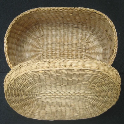 Vintage Collectable-New England-Native American -Sweet Grass Basket 6 1/2 " - Image 1 of 4