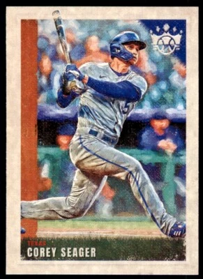 2022 PANINI DIAMOND KINGS BASEBALL COREY SEAGER TEXAS RANGERS #33 - Image 1 of 2