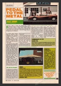 Test Drive Video Game Preview / Review 1988 UK Exklusiv - Bild 1 von 1