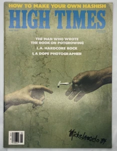 Vintage Marijuana 420 News Magazine High Times May 1984 #105 Hashish Growing - Picture 1 of 4