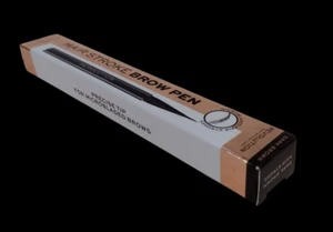 Makeup Revolution HAIR STROKE BROW PEN Hair Like Microbladed Look DARK BROWN - Picture 1 of 24