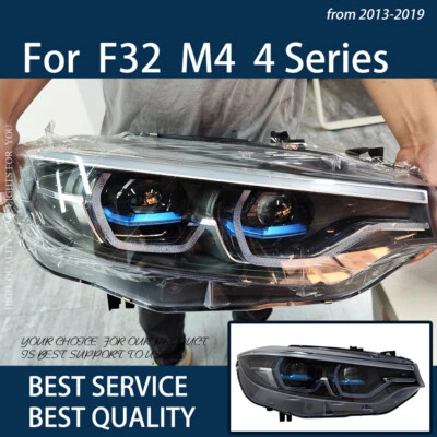 Faros LED para BMW F32 F36 F82 Serie 4 DRL Conjunto de lámpara de señal secuencial Foto 1 de 4