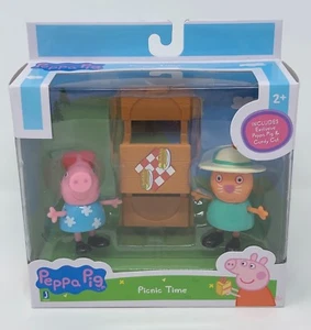Jazwares Peppa Pig PICKNICKZEIT Spielset Candy Cat Figur 3 Teile Weihnachtsgeschenk - Bild 1 von 10