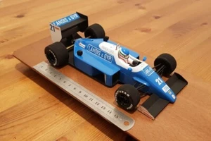 1/20 BUILT OSELLA FA1I F1 1987 CAFFI WITH DECO (N TAMIYA FUJIMI FERRARI WILLIAMS - Picture 1 of 2