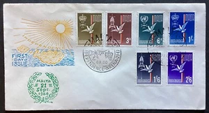Malta 1964 Independencia FDC, sin dirección (SS640) - Imagen 1 de 2