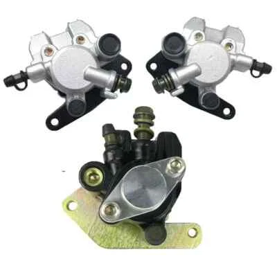 PARA YAMAHA WARRIOR 350 YFM 350X 1989-2004 CON PASTILLAS PINZAS FRENO DELANTERAS TRASERAS Foto 1 de 4