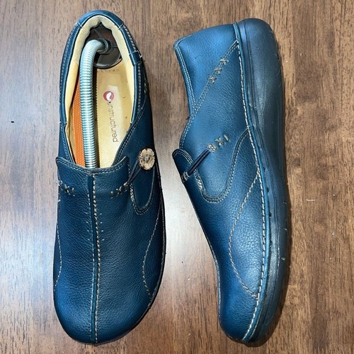 Scarpa mocassino Clarks Unloop destrutturata vera pelle slip on donna 9 5 comfort
